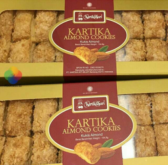 

Kartika Sari - Almond Cookies Oleh Oleh Bandung Kartikasari