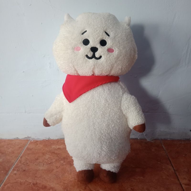 Standing Plush Doll RJ BT21 LINE Friends Preloved