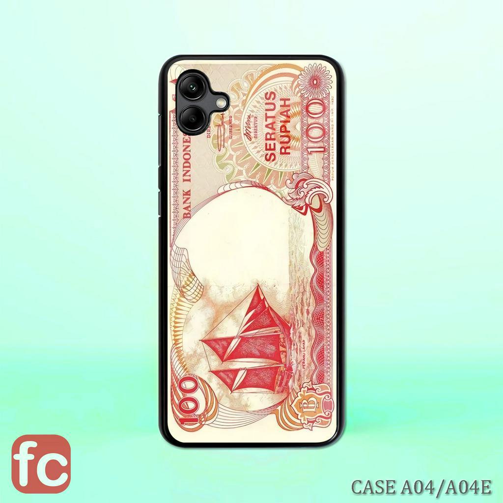 Case Hd Samsung A04 A04E With Protector Camera | FR23 Uang Jadul | Case Glossy Hd A04 a04e | Casing 