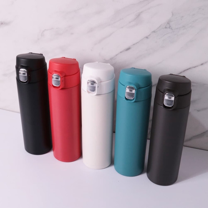 Otello Pushlock Tumbler Termos Push Lock Polos Vacuum Flask Tumbler Termos Stainless