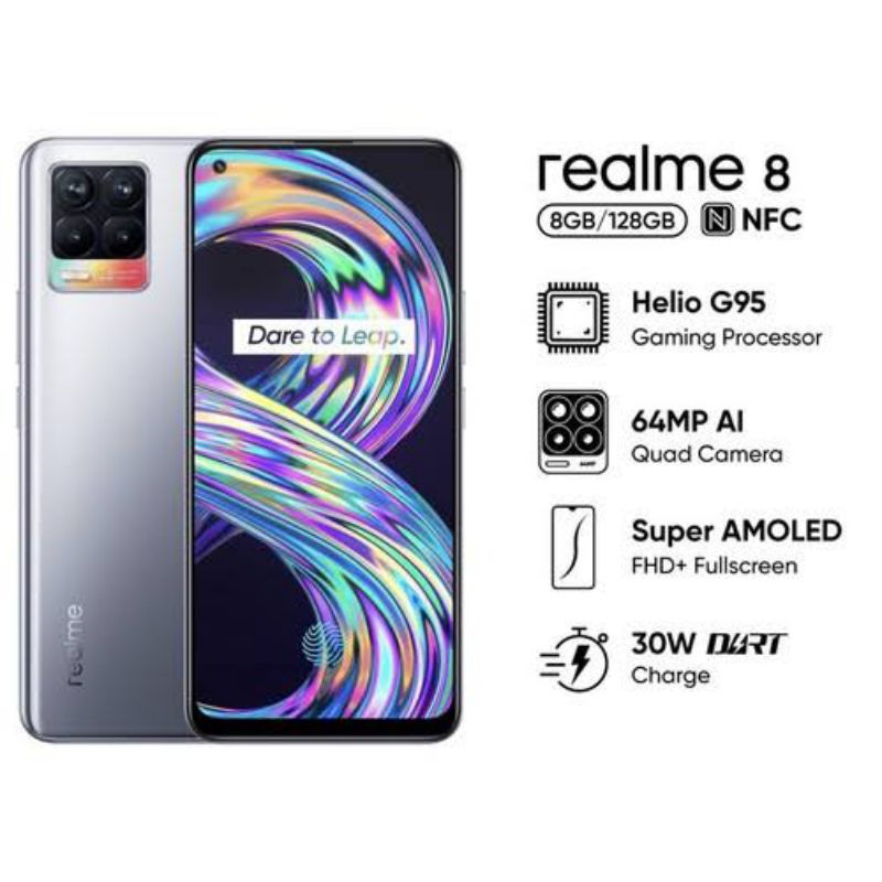 REALME 8 PRO + NFC [GARANSI RESMI]
