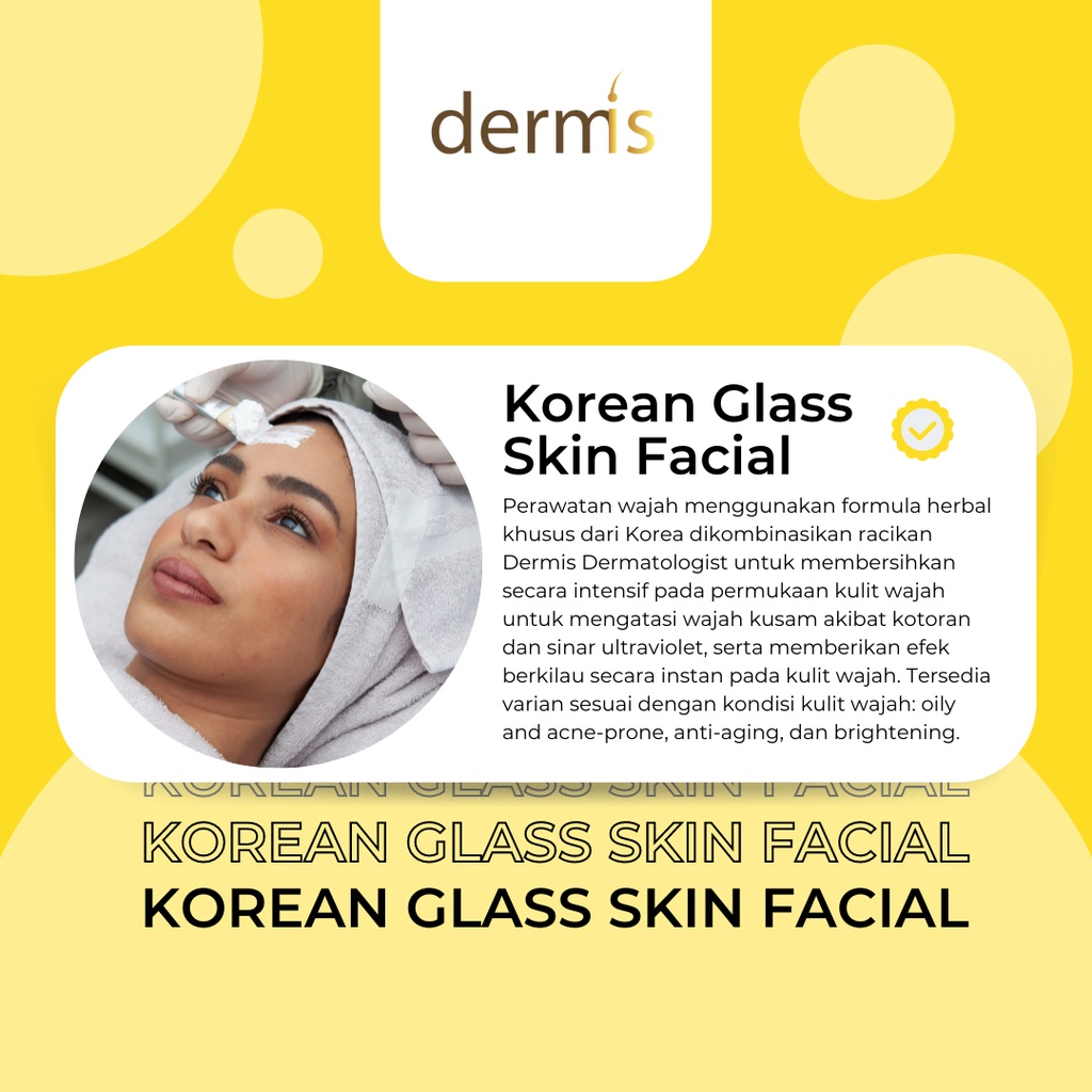 Jual Voucher Treatment Korean Glass Skin Facial (Dermis Skin