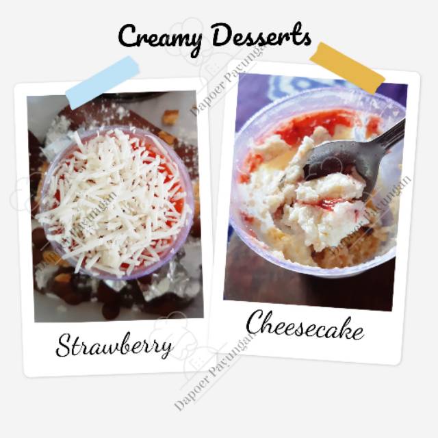 

Strawberry Cheesecake ( Creamy Dessert )