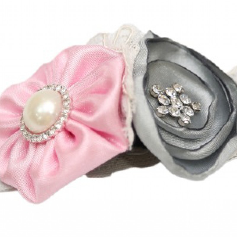 Pita Kate Pink Grey- Headband