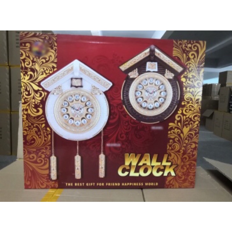 Jam Dinding Besar Rumah Mewah, Dekoratif & Antik serta Elegan..
