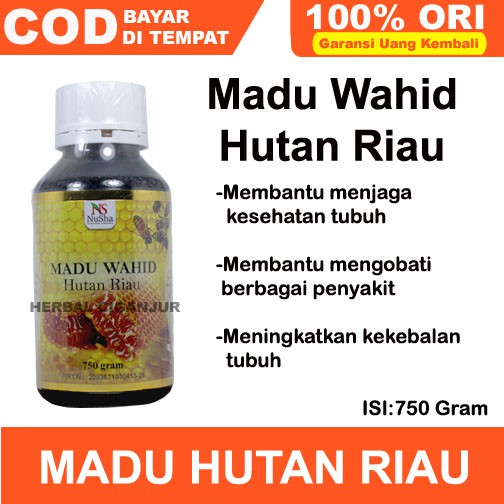 Madu Wahid Riau Madu Murni Hutan Riau 500 gr