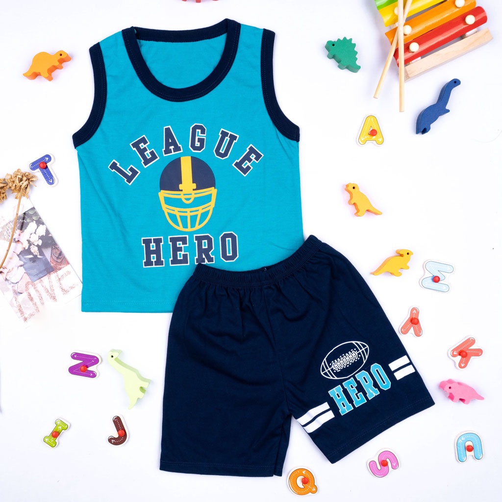 IL - SETELAN SINGLET SPORT EDITION ANAK UNISEX COWOK/CEWEK USIA 0 - 3 THN