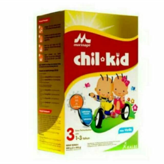 Morinaga Chilkid 3 reguler Vanilla 800gr