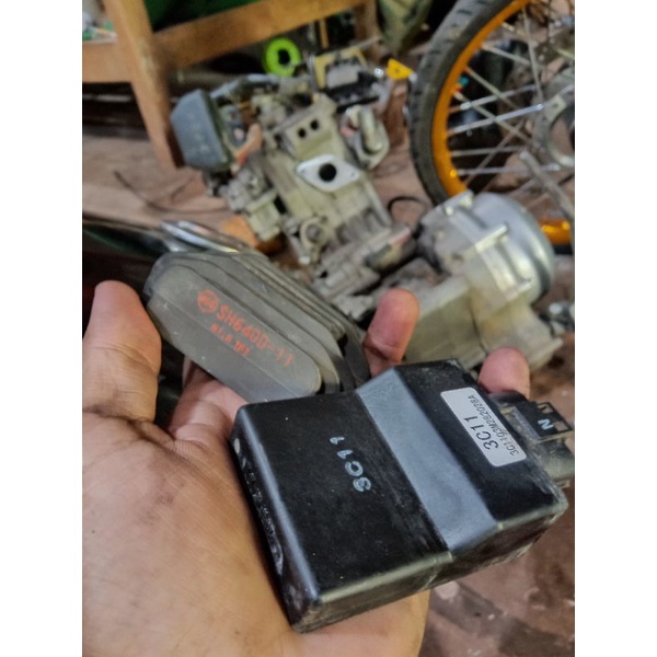 Paket Hemat Ecu&Kiprok Vixion Old ori copotan motor