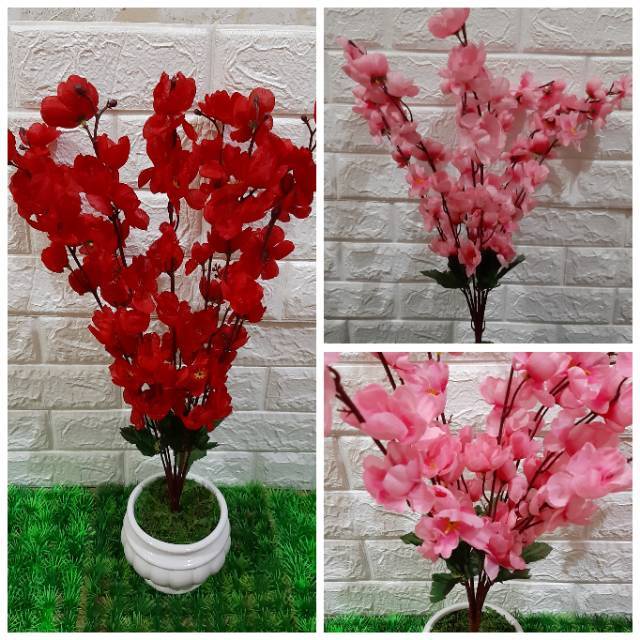 POHON SAKURA BUNGA PLASTIK ARTIFICIAL 7C B8017