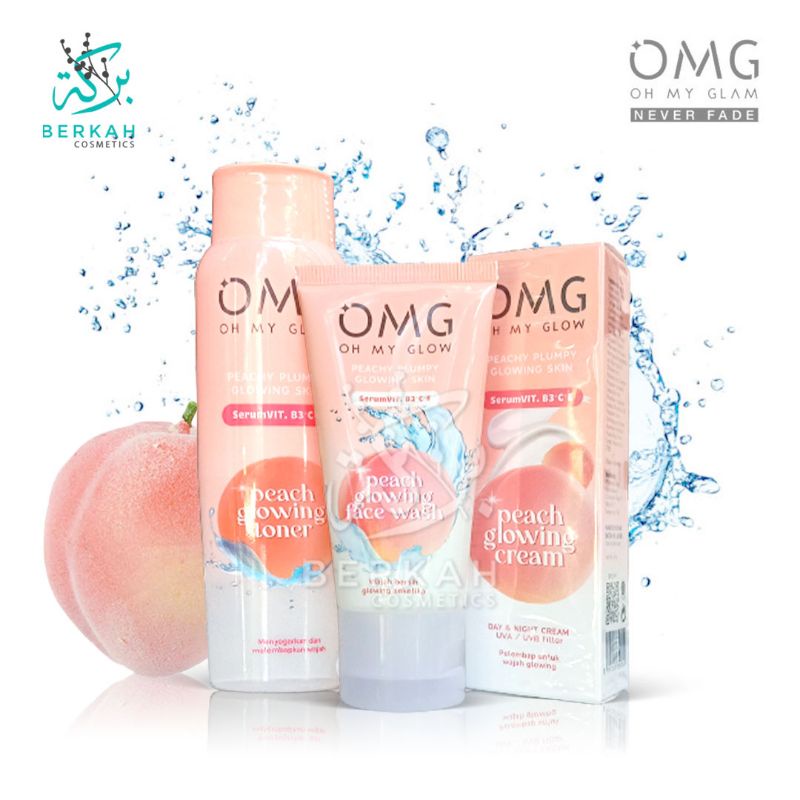 OMG Oh My Glow Peach Set/Paket