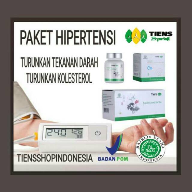OBAT HERBAL DARAH TINGGI HIPERTENSI TIENS ORIGINAL
