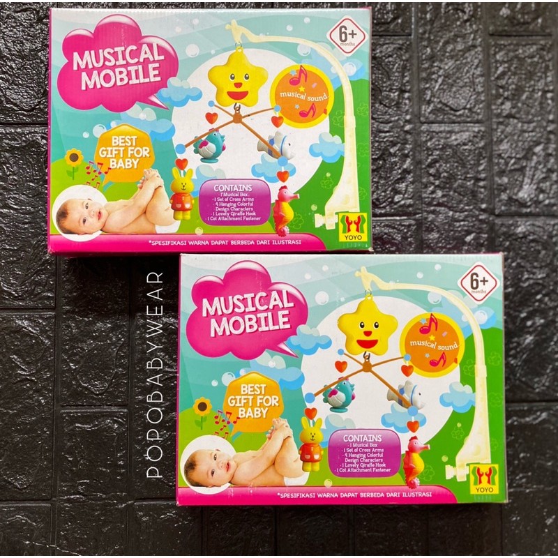 Musical Mobile (Mainan Gantung Box Bayi)