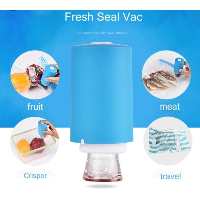 Vacuum Food Sealer Makanan Usb Rechargeable Mini Portable