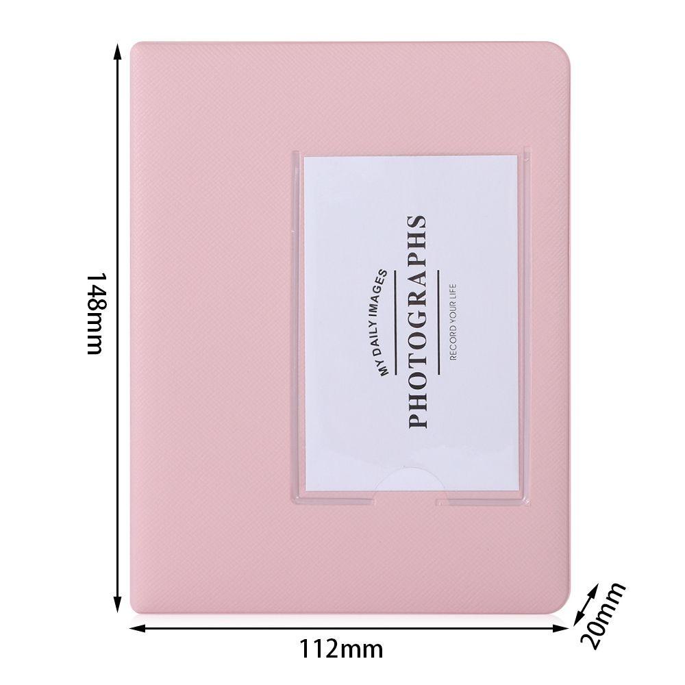 R-flower Album Foto 3inch 64saku Untuk Film Instax Untuk Tempat Photocard Polaroid