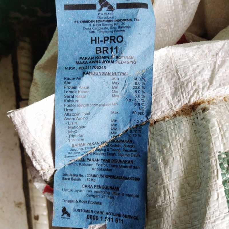 Pur Anak Ayam Pedaging Starter 1KG DOC
