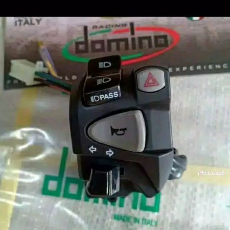 SAKLAR KIRI DOMINO MODEL VARIO NEW NMAX AEROX LEXI CBR VIXION SATRIA FU DLL UNIVERSAL