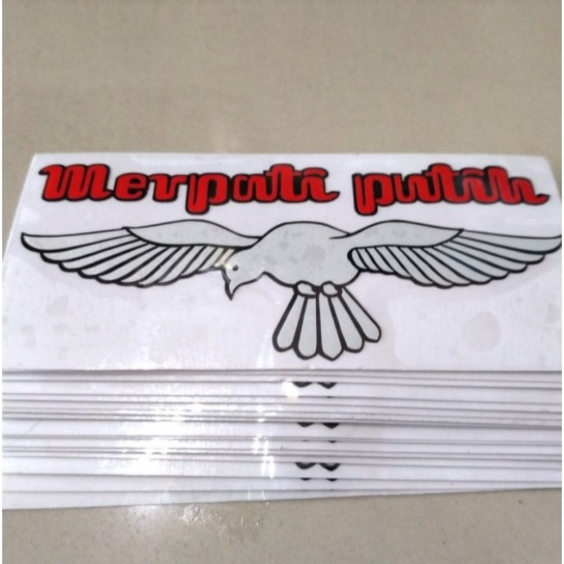 

Sticker Merpati Putih 10cm