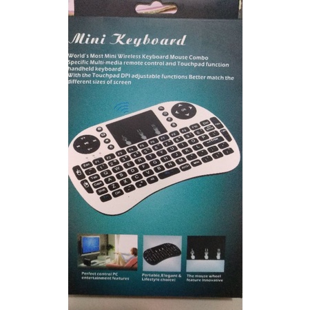 REMOTE KEYBOARD SMART TV BLUETOOTH TOUCH SERBAGUNA UNTUK SEMUA MERK