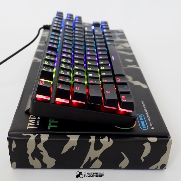 Imperion Trooper 7 TKL Mechanical Gaming Keyboard - Original Garansi