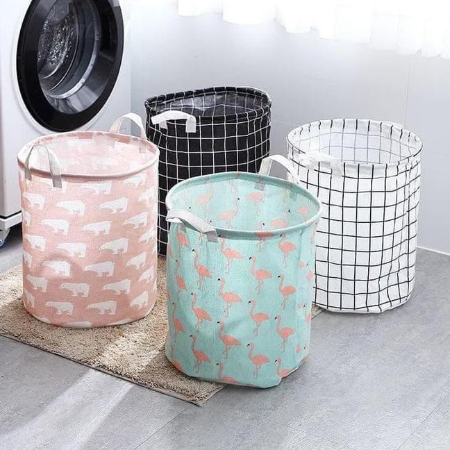 Laundry Basket - Keranjang Baju Kotor Serbaguna - Keranjang Mainan