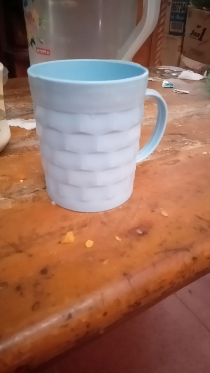 Gelas Gagang Tikar Warna Gelas Plastik 1 Lusin Cangkir Plastik Warna