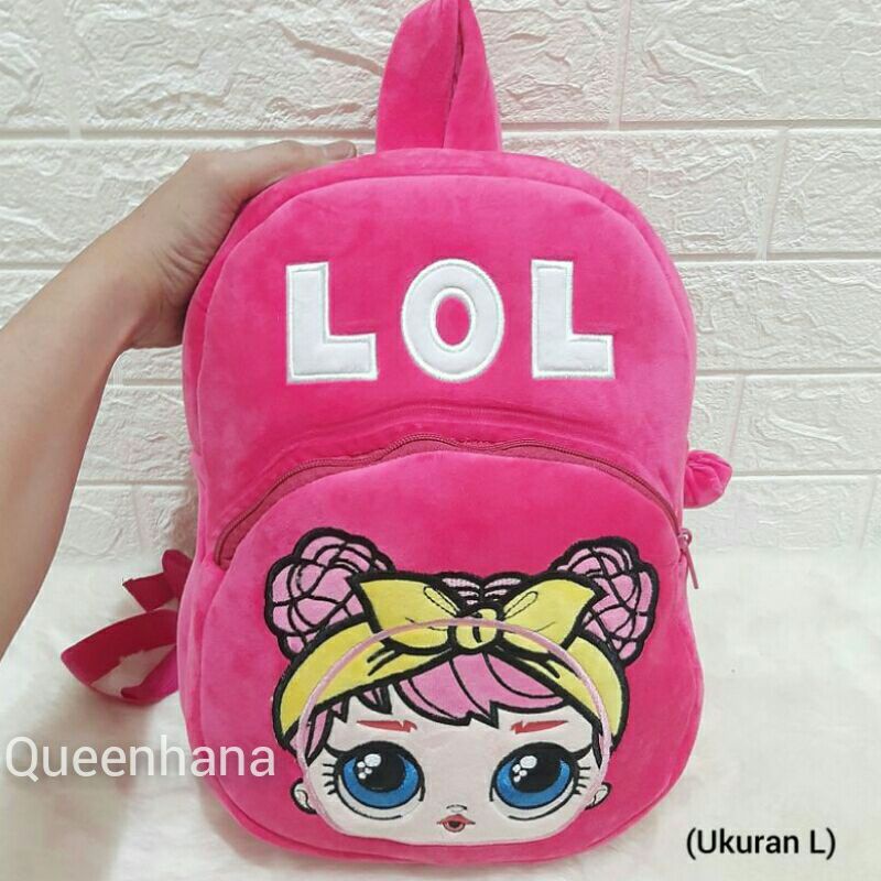 TAS RANSEL ANAK BONEKA LUCU UKURAN  M &amp; L