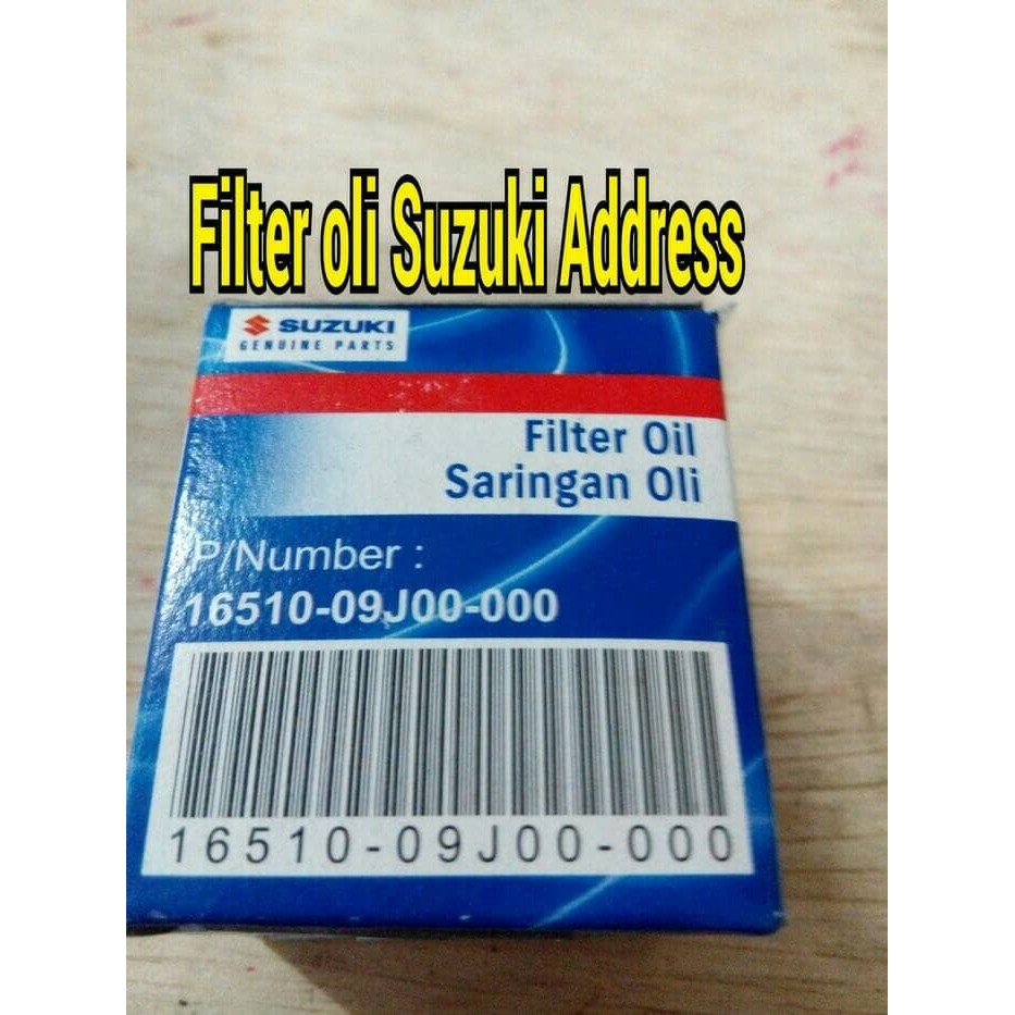 Filter Oli Suzuki Address eng oil filter comp