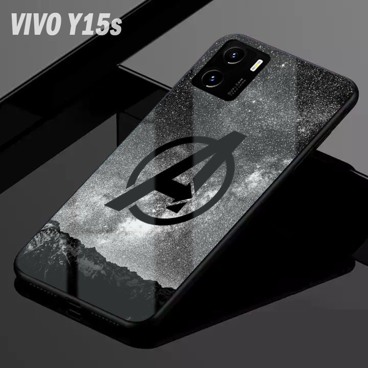 [G31] Softcase Kaca Vivo Y15S Kamera Proteksi  - Softcase Mirror - Softcase Kaca Vivo Y15S - Softcas