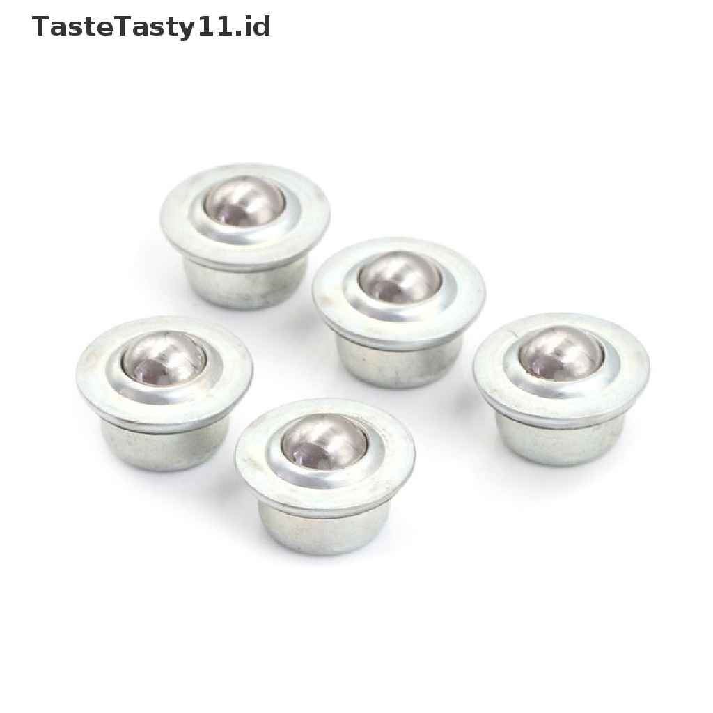 5pcs Cy-15H Ball Bearing Transfer Unit Conveyor Roller Wheels Bahan Metal Ukuran 32mm