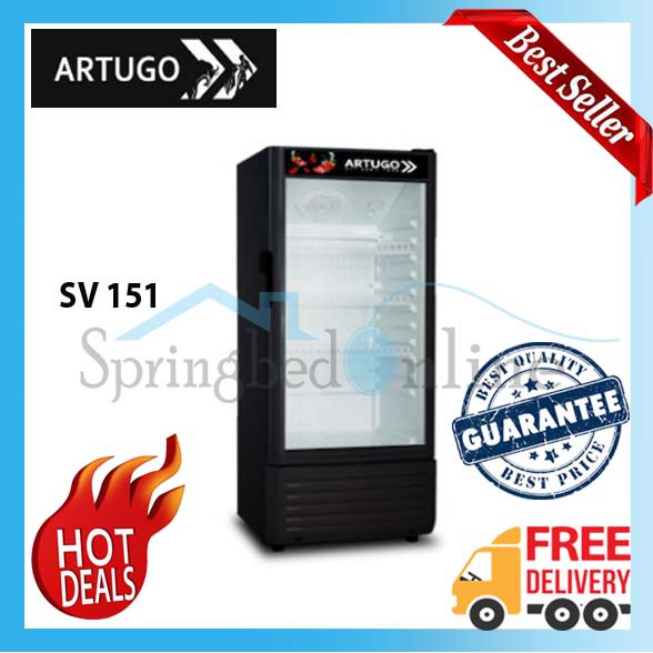 Showcase Cooler by Artugo 150 Liter - SV 151 - Garansi Resmi