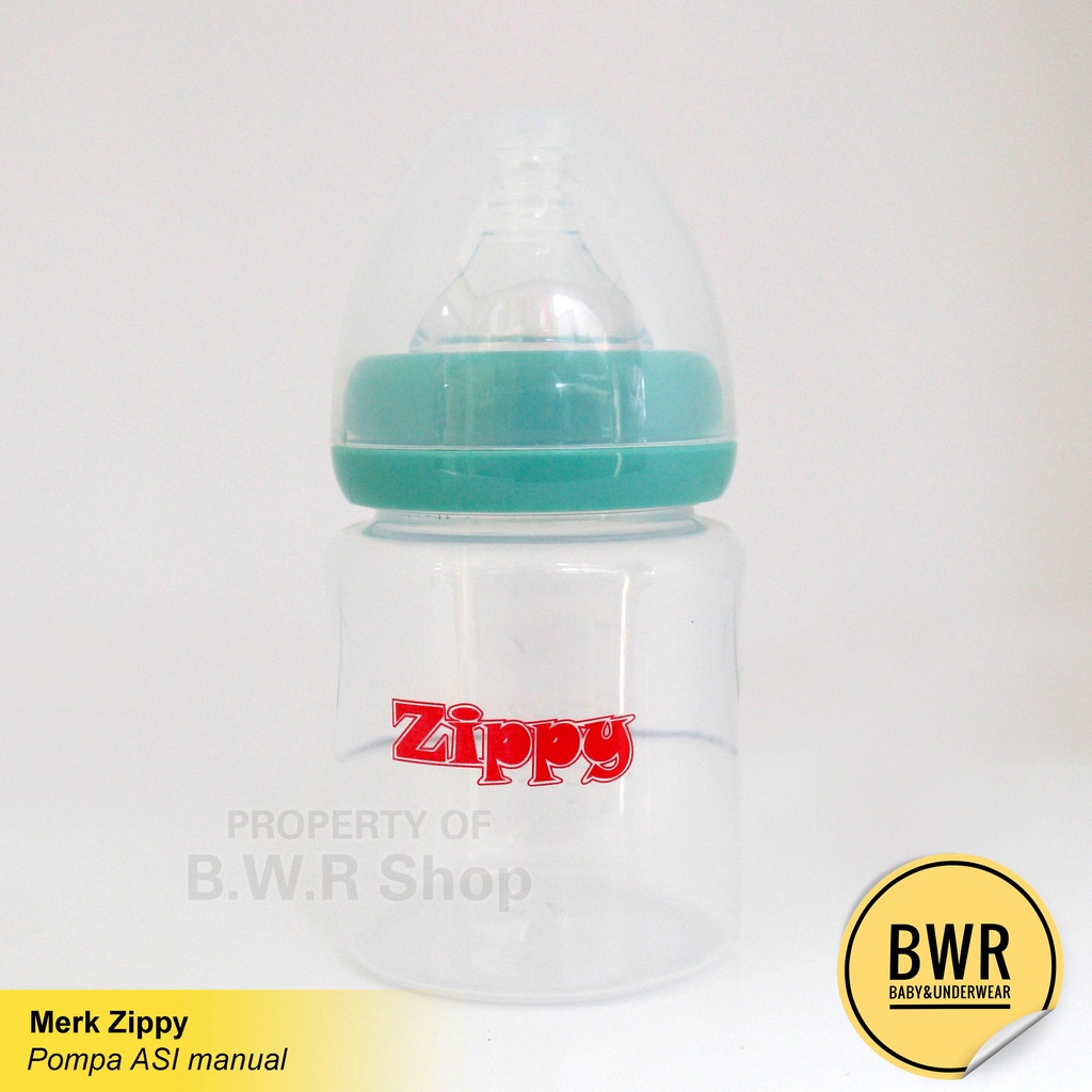 Pompa ASI Manual ZIPPY / Breast Pump Botol Susu BPA Free Ibu Menyusui | Bwr IX