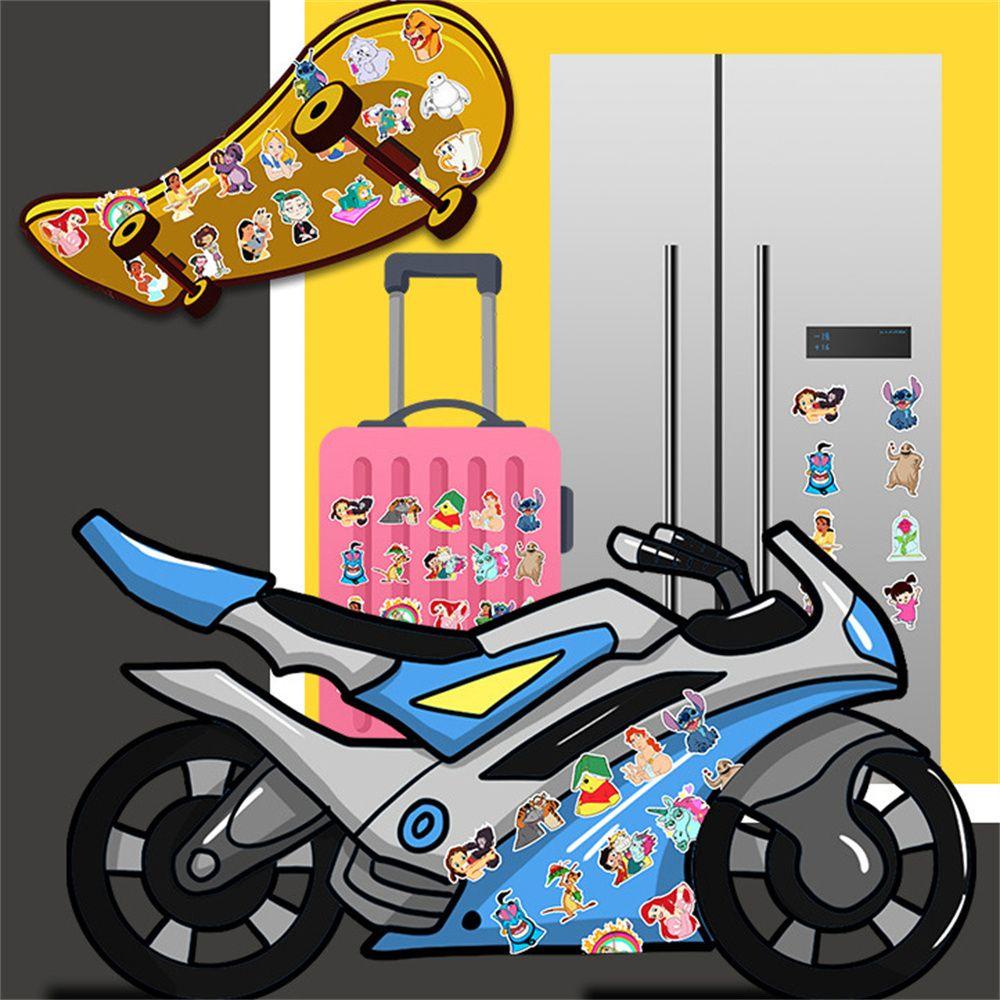Lanfy Stiker Anime 50Pcs/Lot DIY Mainan Laptop Decals Notebook Skateboard Stiker Poster