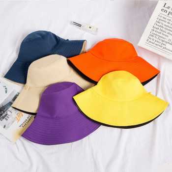 Topi Elegan Wanita Topi Pantai Jalan Anti UV 1808005