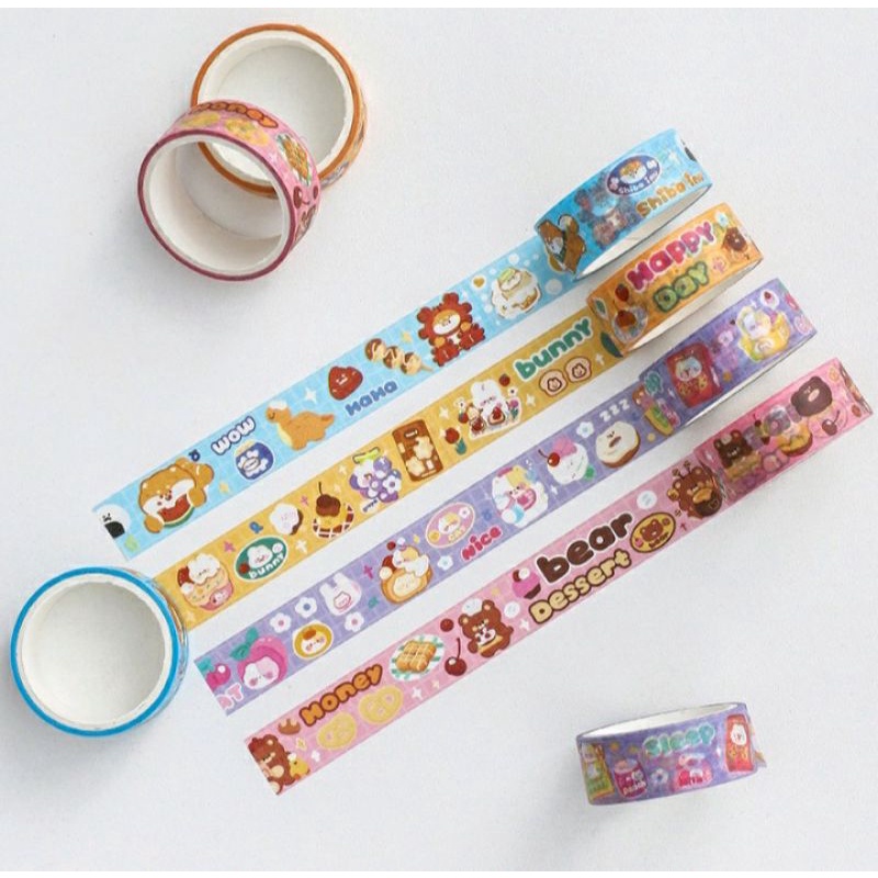 

Sharing 20 cm Washi Tape Doodle Series For Journaling