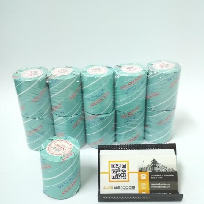 

( 1 PACK ) KERTAS THERMAL OTANI 57 X 50 mm - Roll Kasir 57x50 HITAM Star Seller Termurah