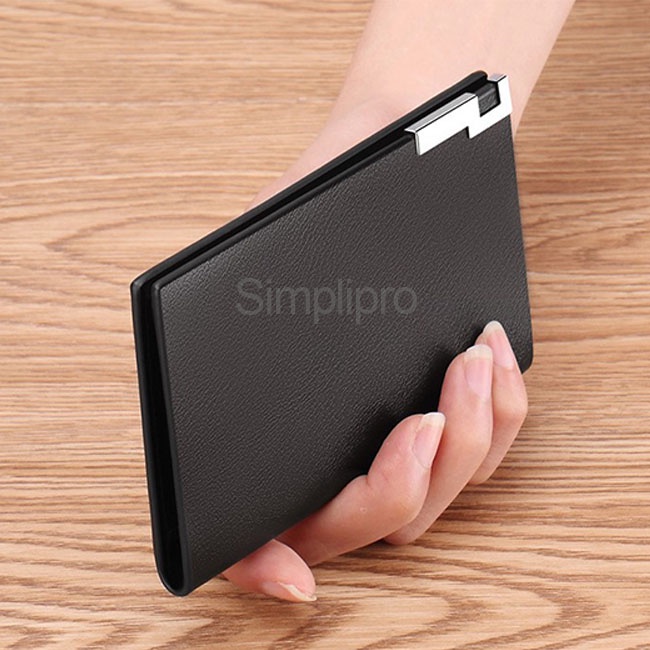 Dompet Kulit Pria Modern Slim Card Holder Man Wallet GS-PT1