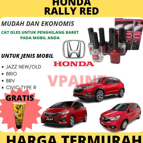 Cat Merah Raly Red Honda Jazz,Brio,Hrv Civic ..Termurah