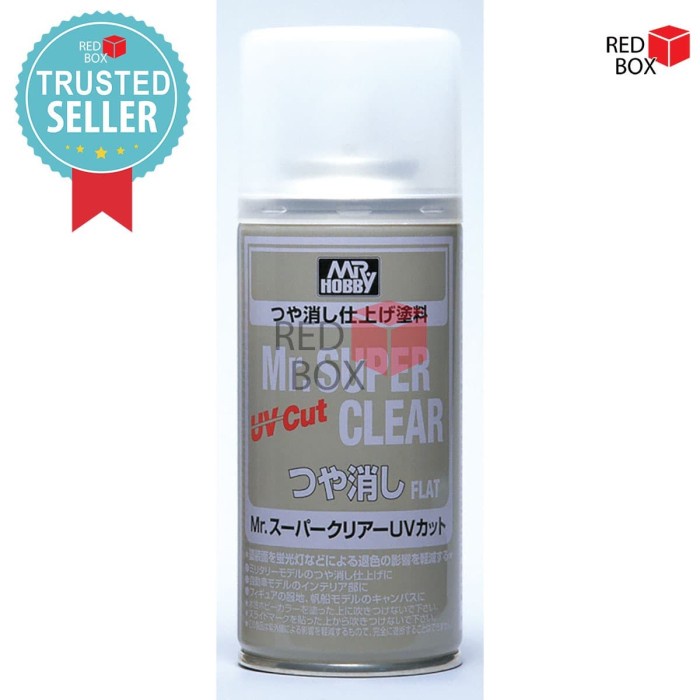 Mr Color B523 Mr Super Clear Uv Cut Flat - Mr Hobby Spray Gundam B 523