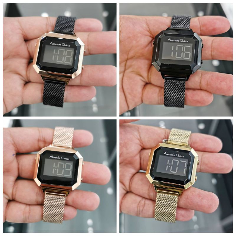 Alexandre Christie Original AC 9338 Wanita Digital Pasir AC9338