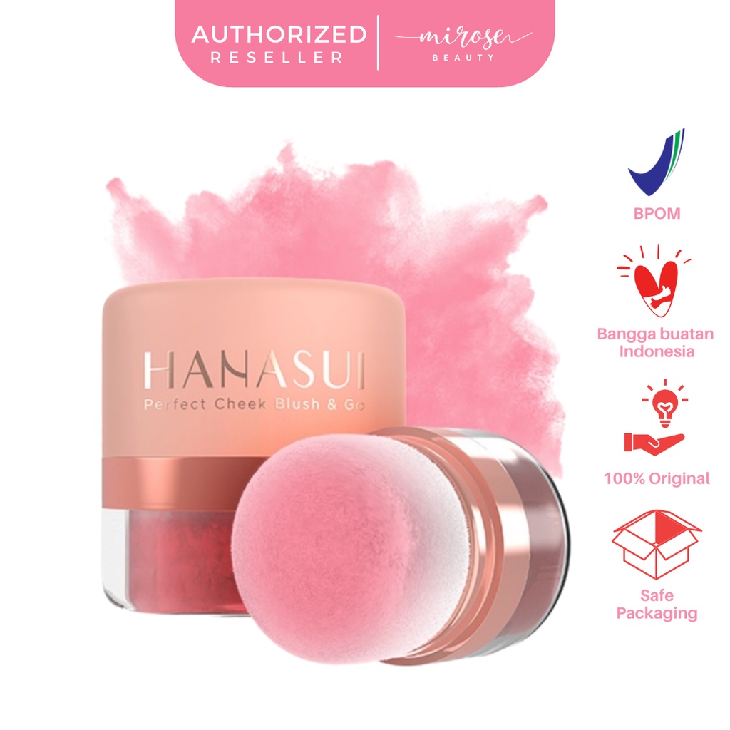 Hanasui Perfect Cheek Blush &amp; Go Powder