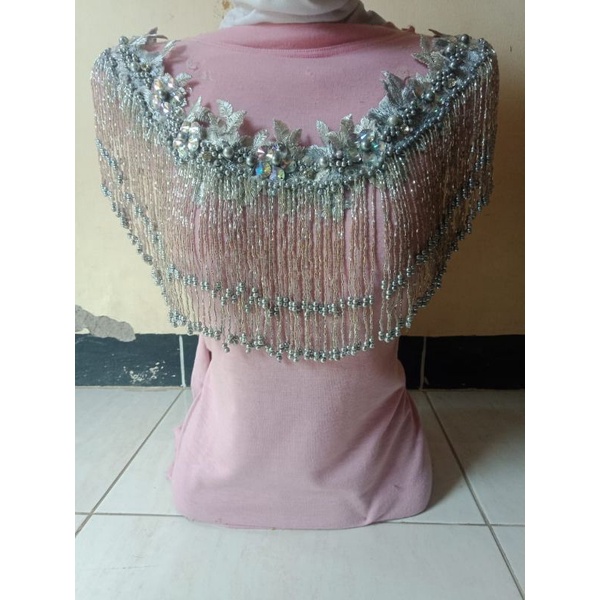 balero renda full Payet  termurah terlaris &amp; mewah  hiasan dada baju pengantin