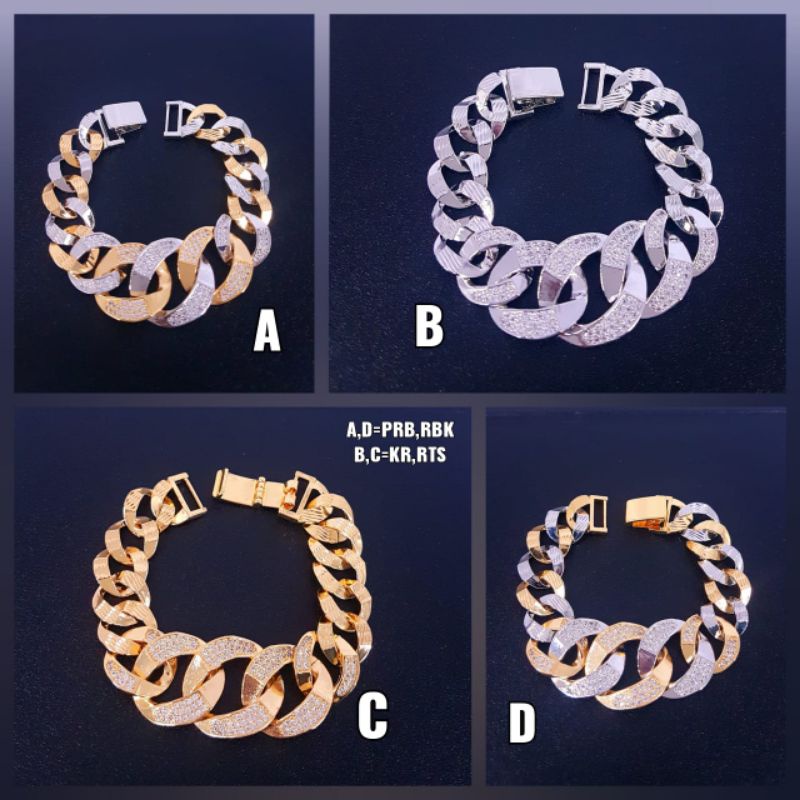 gelang sisik naga titanium Nbc.medan, xuping, tembaga import,mewah,model baru,BISA REQUEST UKURAN