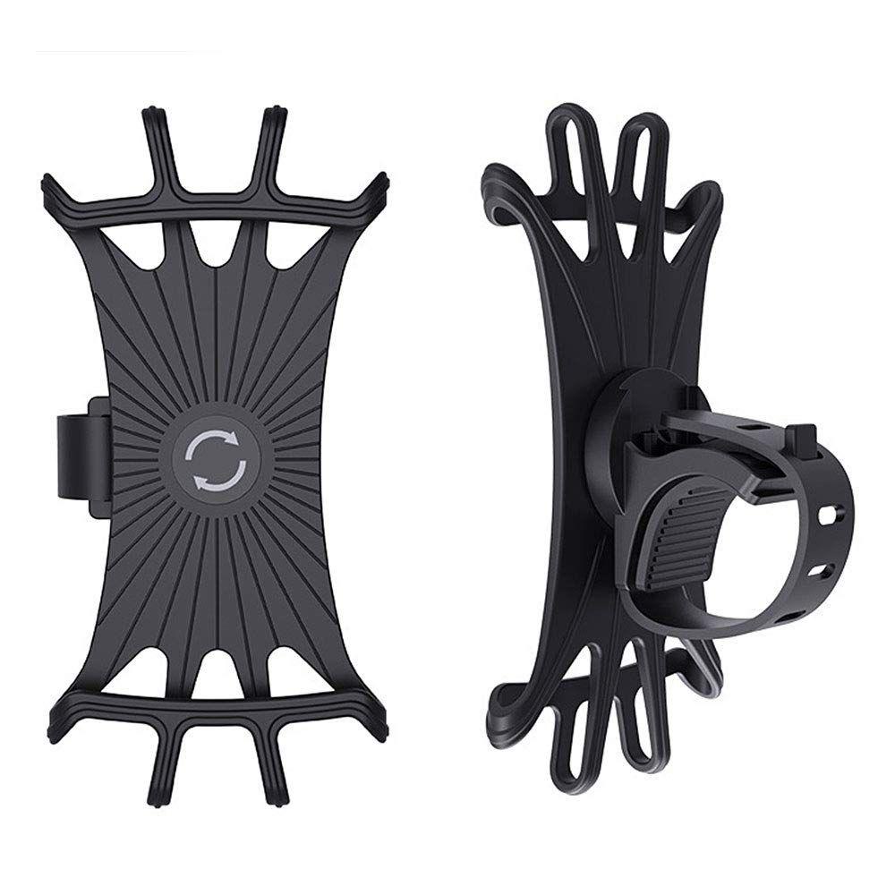 Rebuy Bicycle Phone Holder Non-Slip Silikon Stang Sepeda Dudukan Ponsel GPS Holder Rotasi 360dudukan Ponsel