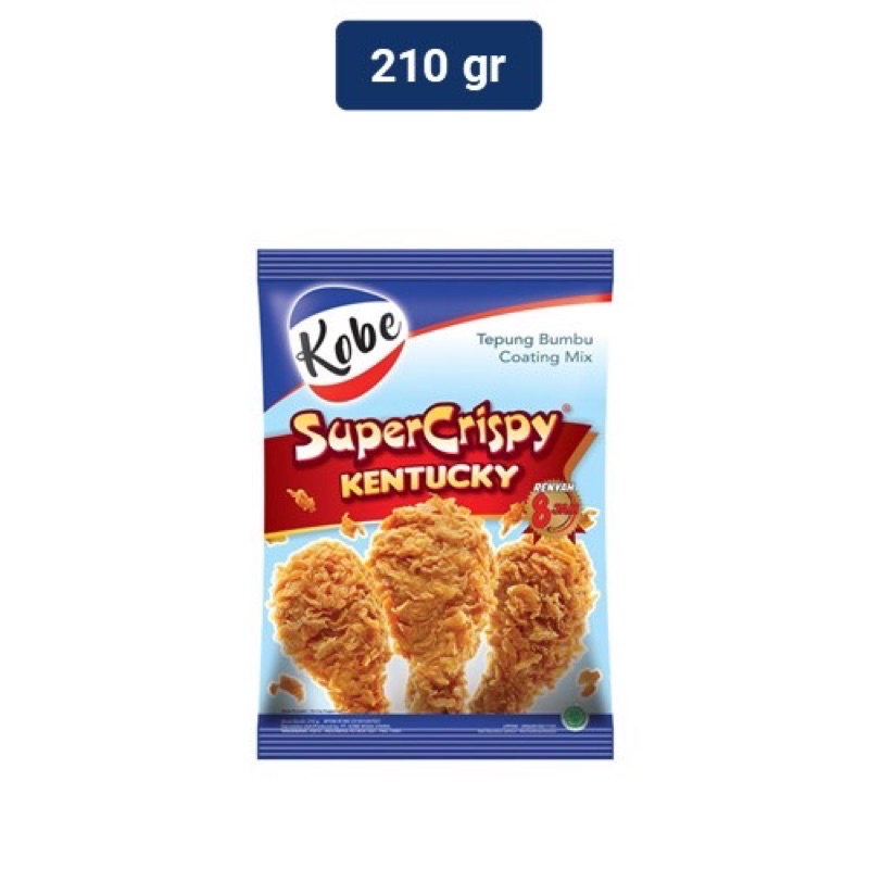 

Kobe Tepung Kentucky Supercrispy 210 gr