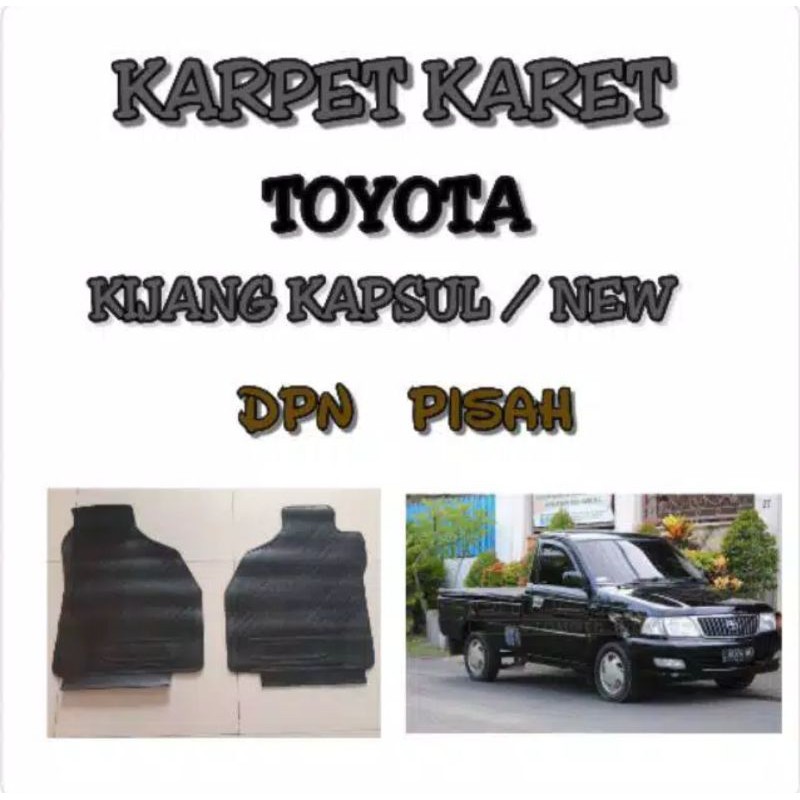 karpet karet alas lantai mobil pick up kijang kapsul