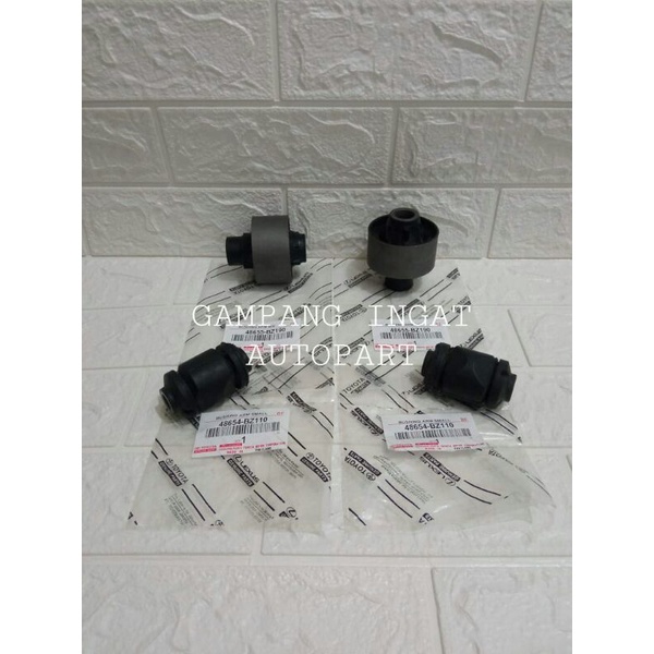 Bushing Arm Big Small Bosh Bush Sayap Bawah Besar Kecil Toyota Agya Ayla 1set 4pc ORIGINAL