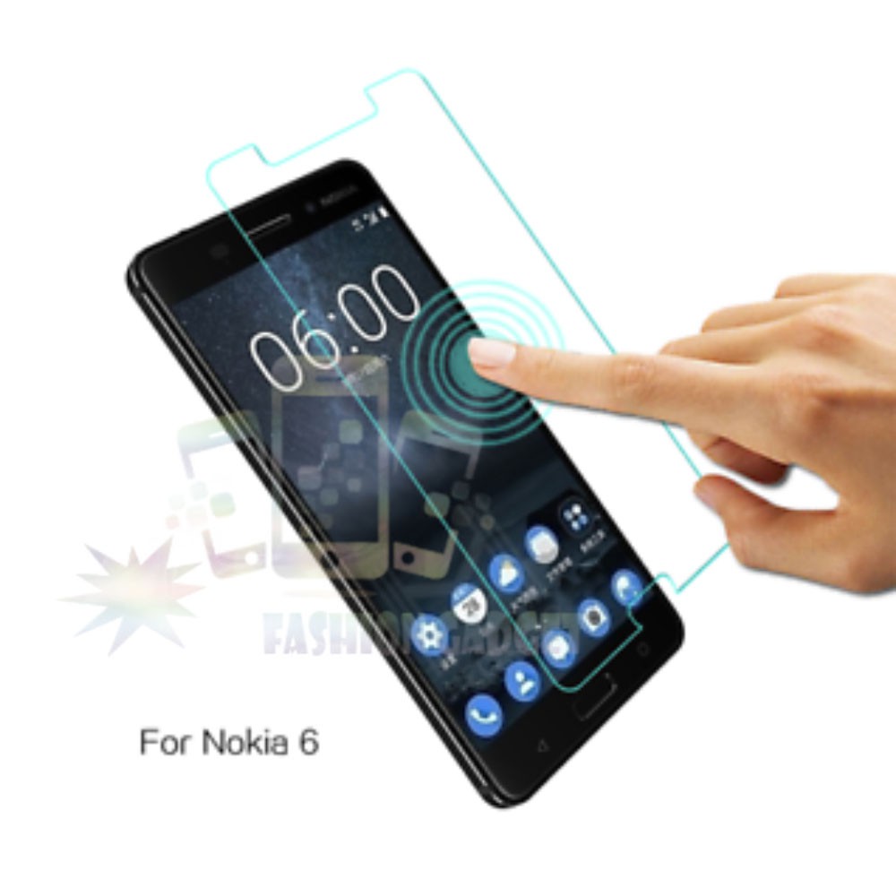 Tempered Glass Nokia 6 / Anti Gores Kaca / Screen Protector / Screen Guard / Pelindung Layar - Clear