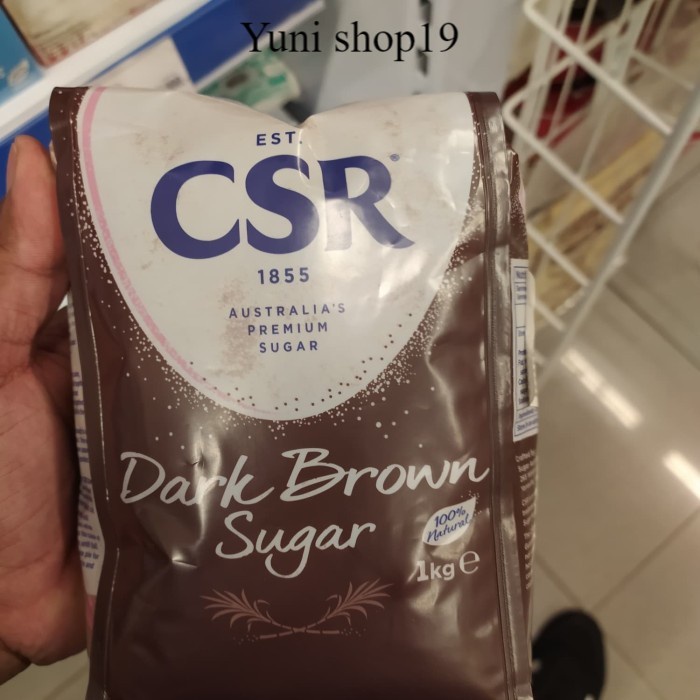 

csr dark brown sugar 1kg