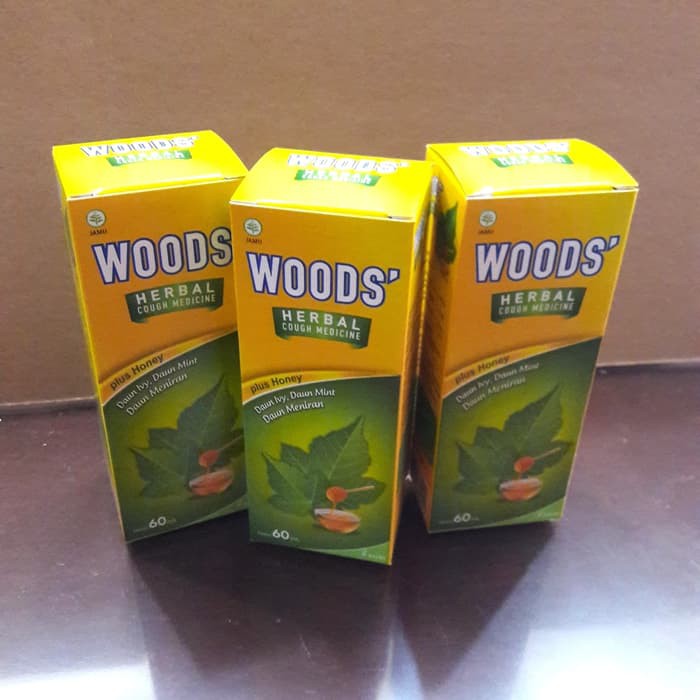 Jual Obat Batuk Herbal Woods Herbal Sirup Ml Shopee Indonesia